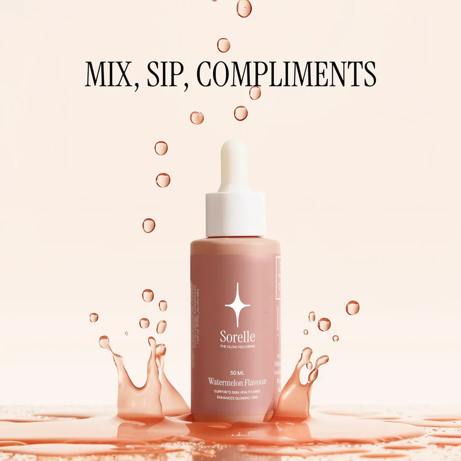 Sorelle Tanning Drops | The Glow You Drink