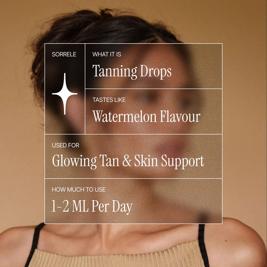 Sorelle Tanning Drops | The Glow You Drink